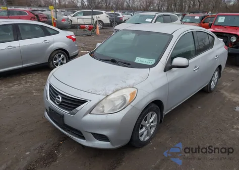 2014 Nissan Versa 1.6 Sv from USA, damaged, VIN 3N1CN7AP4EL805337